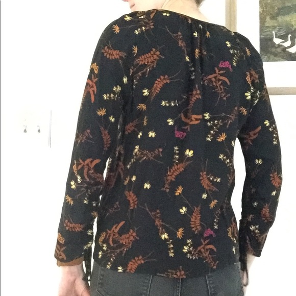 Point Sur floral viscose top - Picture 2 of 4